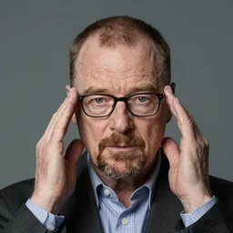 walter white making the dreamworks face