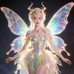 portrait of fairy princess, beautiful, attractive, glowing, ornate and intricate, jaw dropping, dynamic lighting, colorful, fairy tale, intricate and detailed, 4 k octane render, age 2 0