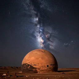 perseid meteor shower viewed from mars