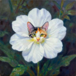 an oil painting of a nostalgic nacar and tortoiseshell flower, futuristic y2k white pure estructure liminal surrounded by foliage, dreamy autochrome pinhole photography, grainy vintage 70s retrofuturist autochrome airbrush illustration of a flower, vaporwave, vaporwave, vaporwave, vaporwave, vaporwave, vaporwave, vaporwave