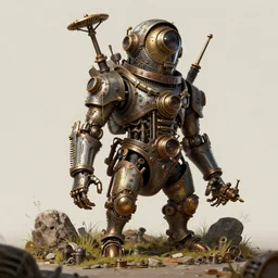machinarium art, steampunk style, fantasy style, super high detail, super high quality, talented artist, trending on artstation