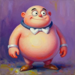 bioshock big daddy, colorful oil painting,