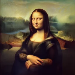 a woman playing tennis!!, looks like mona lisa, sharp focus, hyper realistic, soft colors, soft light, centered, insanely detailed, wide shot, a painting by leonardo da vinci