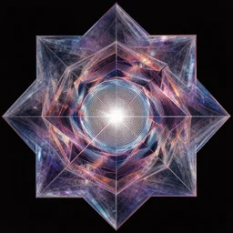 album cover art for outer polygon inner art by akihiko yoshida