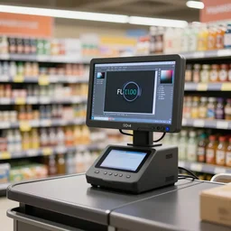 a supermarket checkout, soft focus, XF IQ4, 150MP, 50mm, F/1.4, ISO 200, 1/160s, natural light, Adobe Photoshop, Adobe Lightroom, photolab, Affinity Photo, PhotoDirector 365