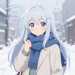 akihabara in a blizzard