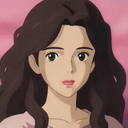 extremely beautiful female portrait, accelerated perspective wavy hair, dof skin, pinky + lovely background, soft light detailed illustration by ilya serafleur / kuvshinov / rossdraws / tian zi, art style by shinkai makoto, studio ghiblisharp focus, moody lighting from top, vibrant pupils, lipstick on lips, d & d fantasy race