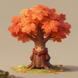 cute little anthropomorphic maple tree!!!, bark!! skin, tiny, small, short, wizard robe, cute and adorable, pretty, beautiful, dnd character art portrait, matte fantasy painting, deviantart artstation, by jason felix by steve argyle by tyler jacobson by peter mohrbacher, cinema
