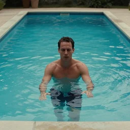 still of liminal swimming pools, in american psycho ( 1 9 9 9 )