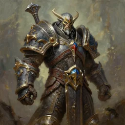 world of warcraft, oil painting, by greg rutkowski