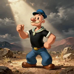 realistic popeye photo