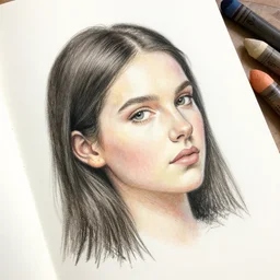 sketchbook pastel page, magnificent, close up, details, sharp focus, elegant, highly detailed, illustration, by jordan grimmer and greg rutkowski, intricate, beautiful, trending artstation, pixiv, digital art