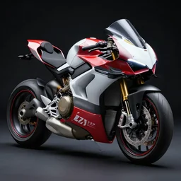 a blade runner 2 0 4 9 ducati motorcycle concept designed by art zhu, highly detailed, intricate, dramatic lighting,