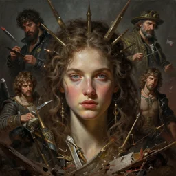 destroying the phaneron, detailed, centered, digital painting, artstation, concept art, donato giancola, joseph christian leyendecker, wlop, boris vallejo, breathtaking, 8 k resolution, extremely detailed, beautiful, establishing shot, artistic, hyperrealistic, beautiful face, octane render, cinematic lighting, dramatic lighting, masterpiece