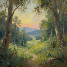 a beautiful painting of what the stable diffusion algorithm dreams about