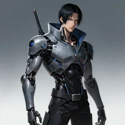 cyberpunk android john snow, concept art