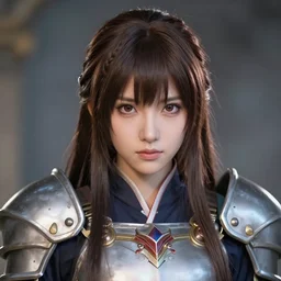 sakimi chan, standing, detailed face, fantasy armor, detailed face, tony sart