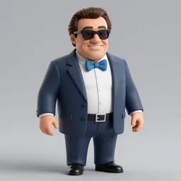 3d render of a Danny deVito Styled photo