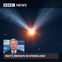 bbc news report of comet strike, highly realistic, 8 k