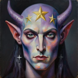 Intricate five star Blood Elf facial portrait by Pablo Picasso and Greg Rutkowski, oil on canvas, HDR, high detail, Photo realistic, hyperrealism,matte finish, high contrast, 3d depth, masterpiece, vivid and vibrant colors, enhanced light effect, enhanced eye detail,artstationhd