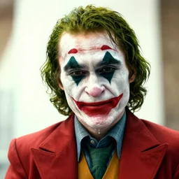 still photo of the joker, highly detailed, photorealistic portrait, bright studio setting, dramatic lighting, crisp quality and light reflections, unreal engine 5 quality render