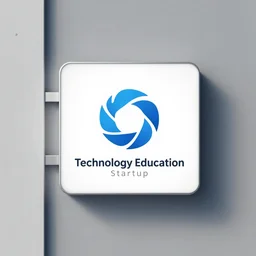 logo of a technology education startup -9
