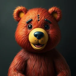 portrait of haribo bear in