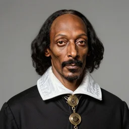 a photorealistic portrait of snoop dog as william shakespeare, highly detailed