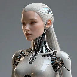Mechanical female android looking, cinematic lighting, intricate, elegant, super highly detailed, art station, concept art, smooth, sharp focus, no blur, no dof, extreme illustration, Unreal Engine 5, Photorealism, HD quality, 8k resolution, cinema 4d, 3D, beautiful, delicate, art by artgerm and greg rutkowski and alphonse mucha and loish and WLOP