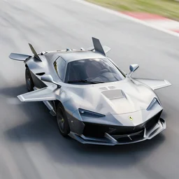 f35 redesigned fy Ferrari, 8k, raytracing, unreal engine, trending on artstation