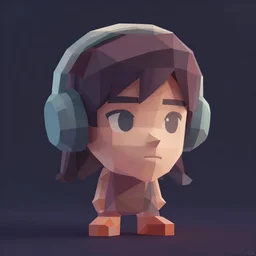 low poly sonic