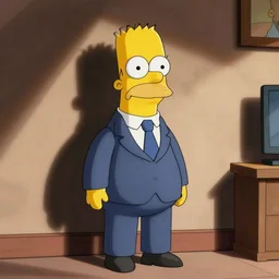 milhouse from the simpsons as dr house