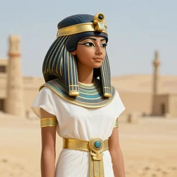 ancient egyptian girl by enjolras delphin.
