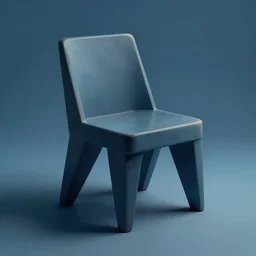 geometric chair, crisp, dim painterly volumetric aquatic lighting, beautiful 3 d concept art, artstation
