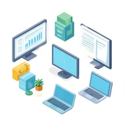 top trending items from amazon isometric view vector art