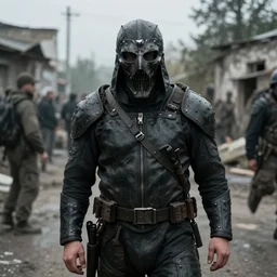 Doomslayer in Donbas, documentary photo