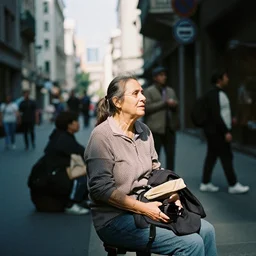 Candid Street Photography. Fuji Pro 400H