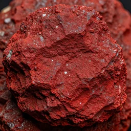 red mineral ore texture material, high definition, high detail, 8k, photorealistic