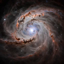 hubble telescope photograph of an incredible nebula, deep space photography, astonishing photo, wormholes and nebulas