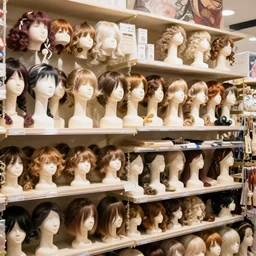 a wig store
