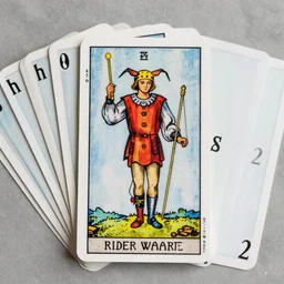 rider waite tarot deck the fool, rider waite tarot fool, rider waite fool - h 8 3 2