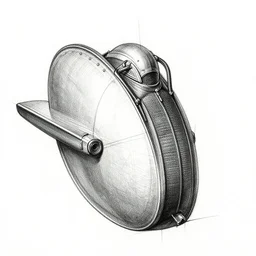 technical sketch of the first jetpack by leonardo da vinci