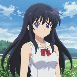 A portrait of Fubuki from Kantai Collection