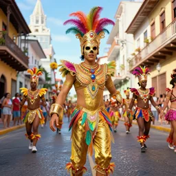 carnaval de barranquilla, unreal engine