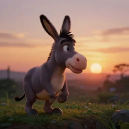 still photo of a sunset similar to the first level of donkey kong country, in the movie hook, real life, photorealistic, soft focus, long exposure