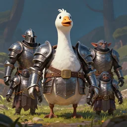 goose bumps cover with armored goblins