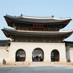 2 0 7 7 seoul, gwanghwamun, cyberfunk