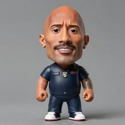 Dwayne Johnson as a bobble head