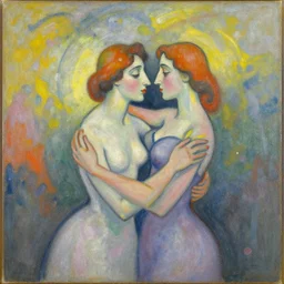 a beautiful painting, love, by wassily kandinsky
