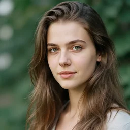 photo portrait of a young beautiful ukrainian woman by terry o'neill